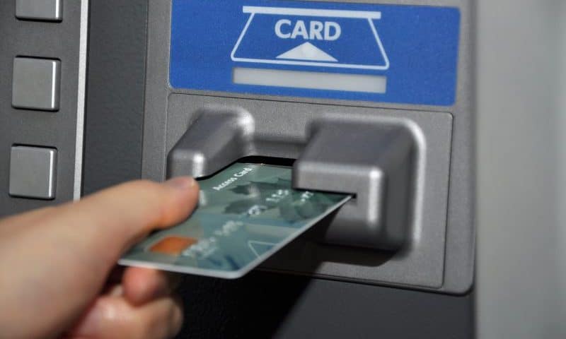 EMV card in an ATM